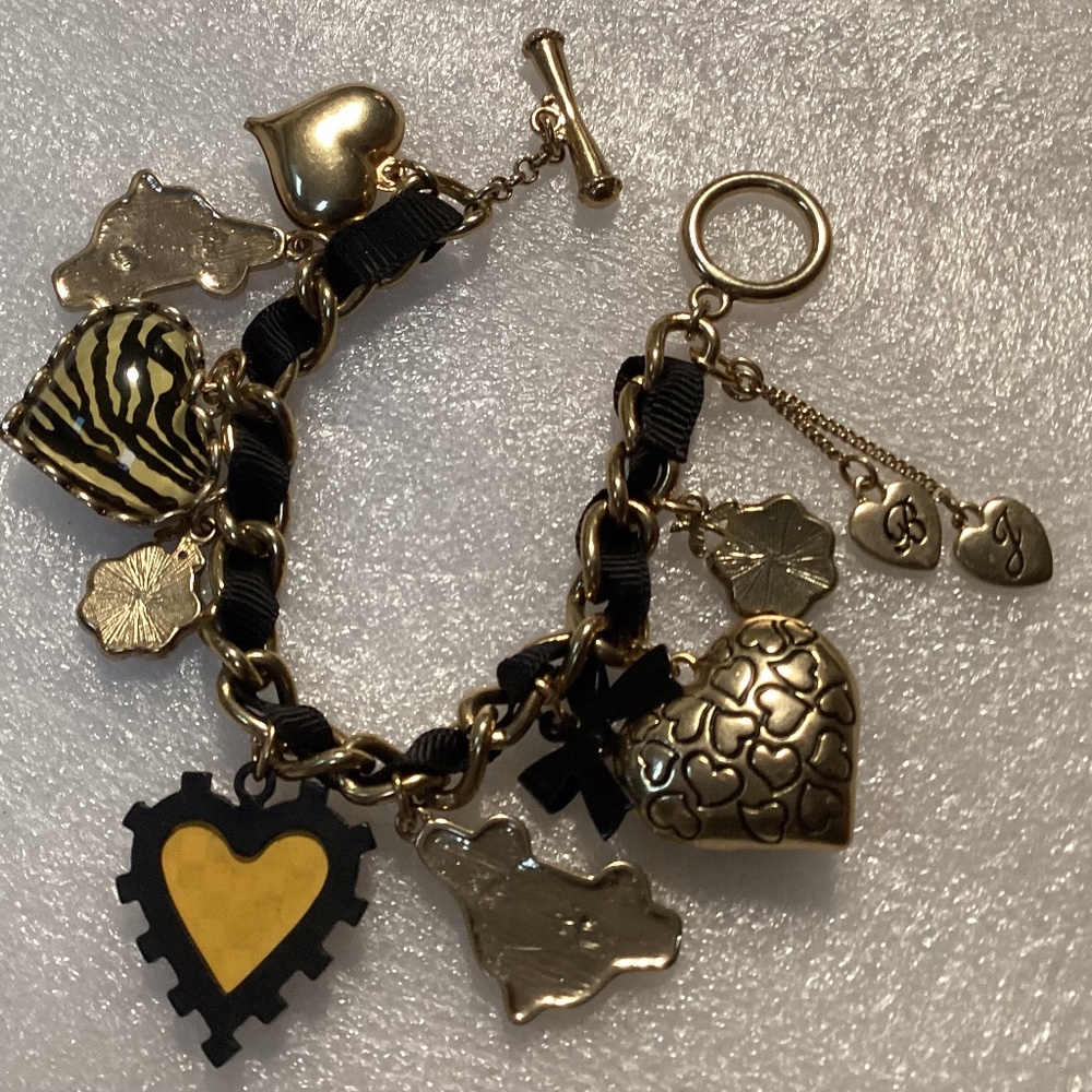 Vintage NYC Yellow Cab Betsey Johnson Toggle Bracelet